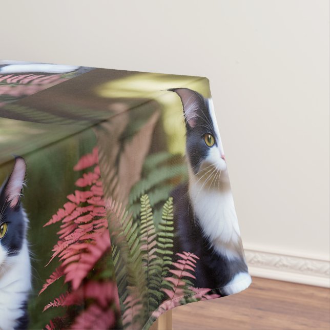 Milly The Ragdoll Cat, Tablecloth (In Situ)
