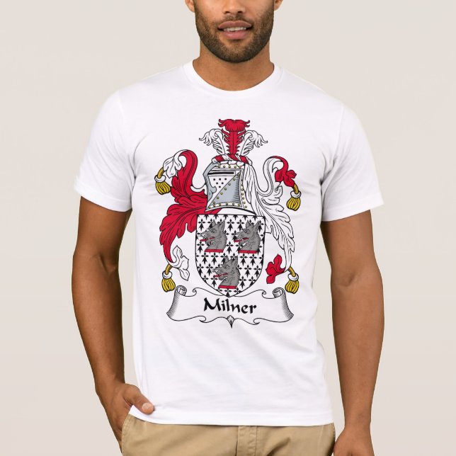 Milner Family Crest T-Shirt (Front)
