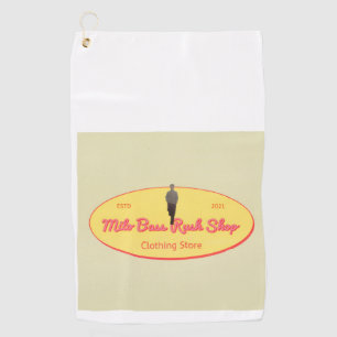Milo Bass Rush Shop golf ball Towel