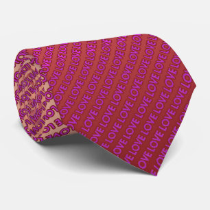 Milo Dale Gradated Love Men's Necktie
