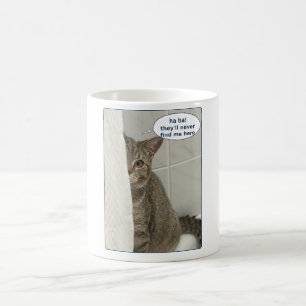 Milo Is Preparing for a Big Ambush — Funny Tabby C Coffee Mug