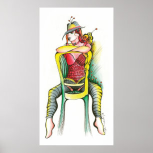 Milonguerita Tango Poster