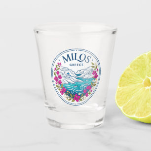 Milos Greece Shot Glass