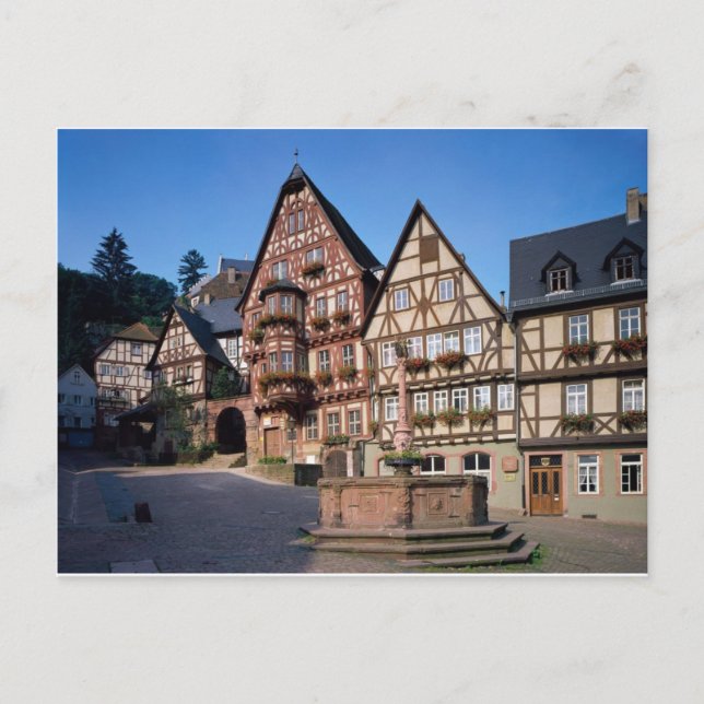 Miltenberg city, Germany Postcard (Front)