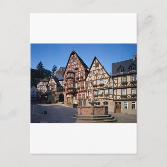 Miltenberg city, Germany Postcard (Front)