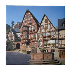 Miltenberg city, Germany Tile