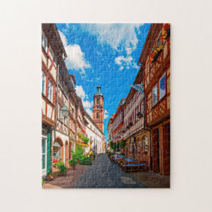 Miltenberg Odenwald Bavaria Germany. Jigsaw Puzzle