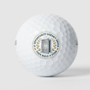 Milton Berle's Inspire Motivation Business Quote Golf Balls