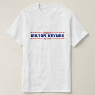 MILTON KEYNES - My Home - England; Hearts T-Shirt