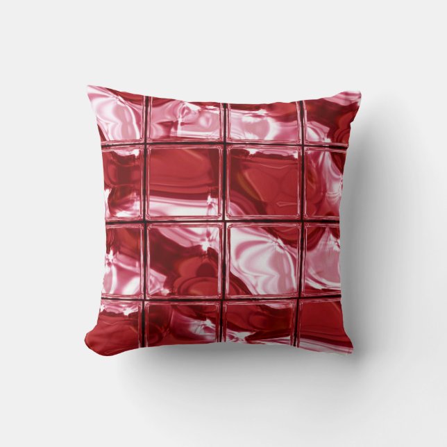 Miltonshire Rose Vogue Throw Pillow (Front)
