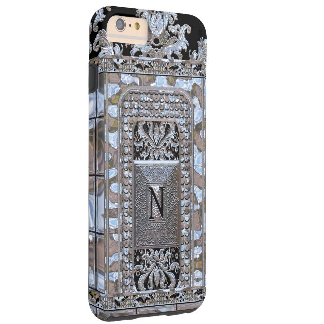 Miltonshire Vogue Monogram N Case-Mate iPhone Case (Back/Right)