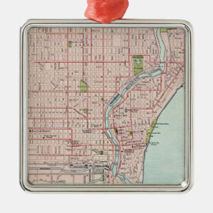 Milwaukee 2 metal ornament