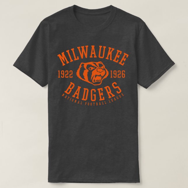 Milwaukee Badgers T-Shirt (Design Front)