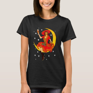 Milwaukee Beer Girl in Moon Old Way for Men and Wo T-Shirt