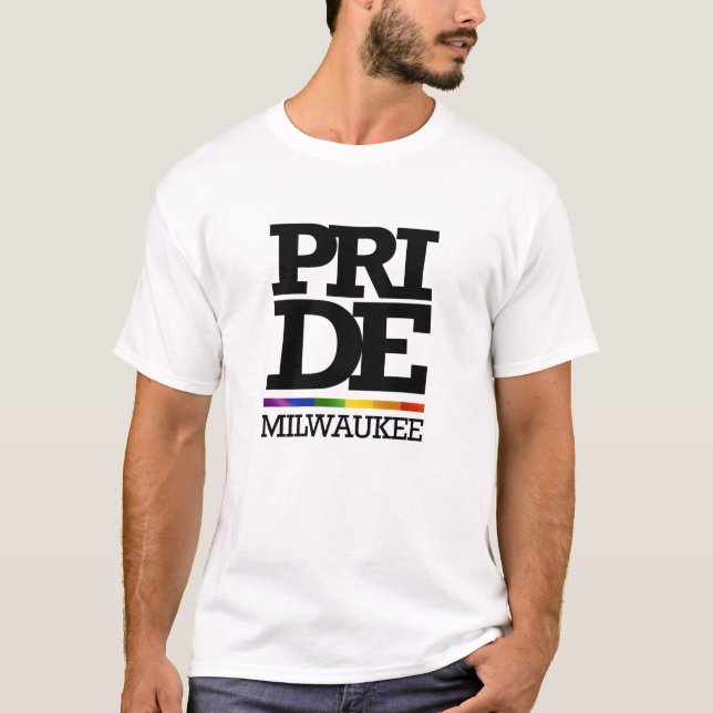 MILWAUKEE PRIDE -.png T-Shirt (Front)