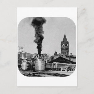 Milwaukee Railroad Milwaukee Station Postcard