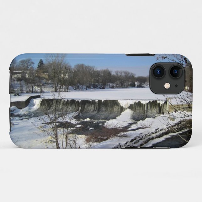 Milwaukee River, West Bend, Wisconsin Case-Mate iPhone Case (Back (Horizontal))