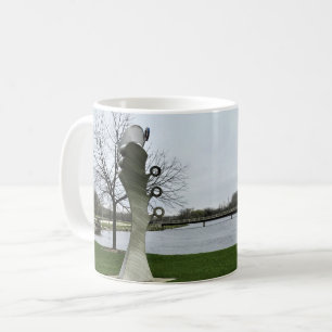 Milwaukee River, West Bend, Wisconsin Coffee Mug