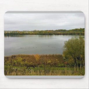 Milwaukee River, West Bend, Wisconsin Mouse Pad