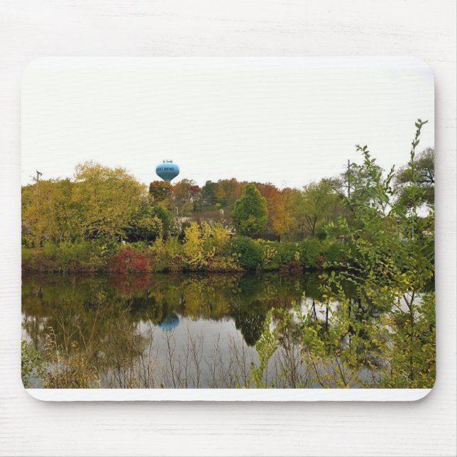 Milwaukee River, West Bend, Wisconsin Mouse Pad (Front)