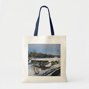 Milwaukee River, West Bend, Wisconsin Tote Bag