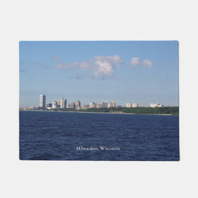 Milwaukee Skyline door mat (Front)