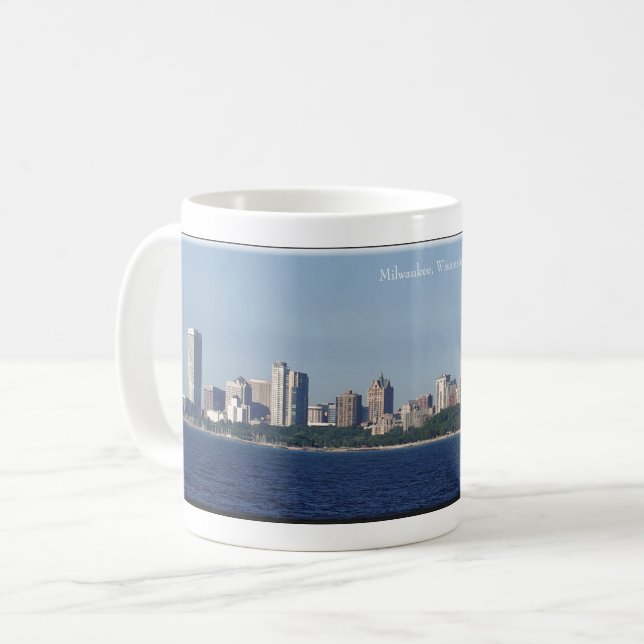Milwaukee Skyline mug (Front Left)