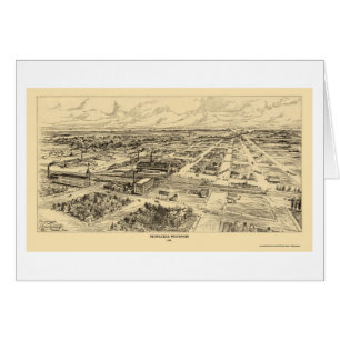 Milwaukee, WI Panoramic Map - 1906