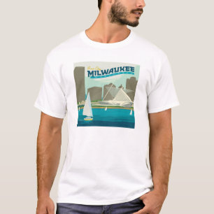 Milwaukee Wisconsin Harbour Brew City T-Shirt