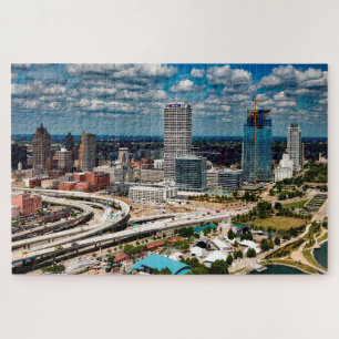 Milwaukee Wisconsin. Jigsaw Puzzle