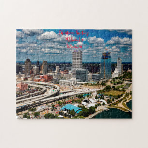 Milwaukee Wisconsin. Jigsaw Puzzle