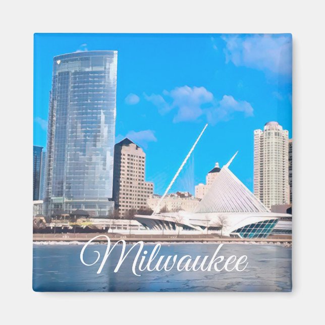 Milwaukee Wisconsin Magnet (Front)