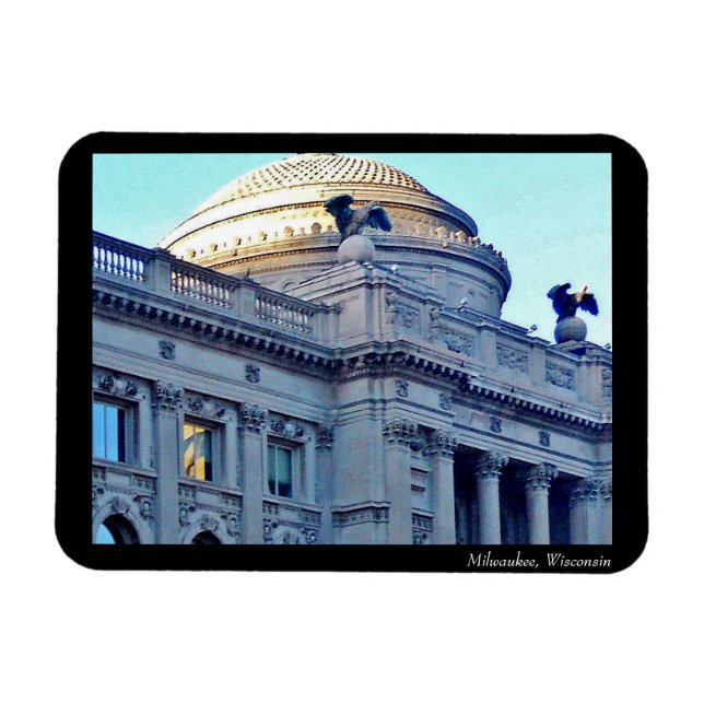 Milwaukee, Wisconsin Magnet (Horizontal)