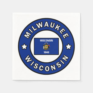 Milwaukee Wisconsin Napkin