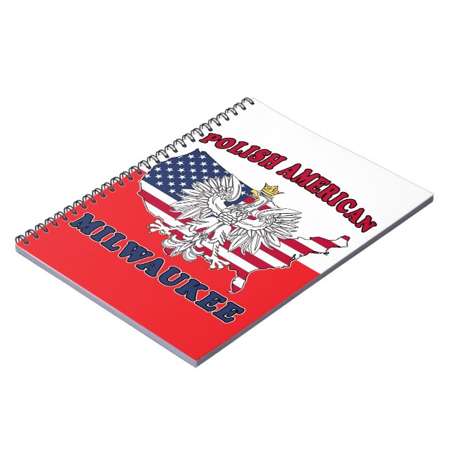 Milwaukee Wisconsin Polish Notebook (Left Side)