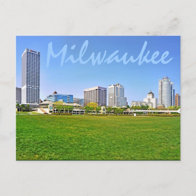 Milwaukee, Wisconsin, U.S.A. Postcard (Front)