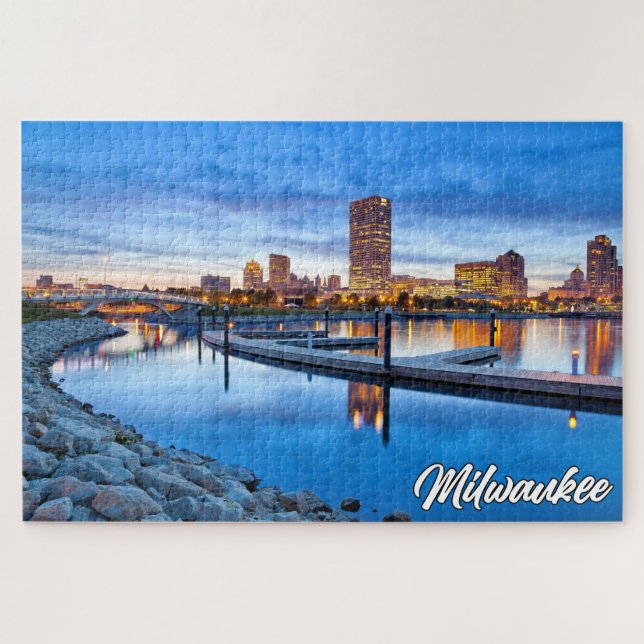 Milwaukee, Wisconsin, United States Jigsaw Puzzle (Horizontal)