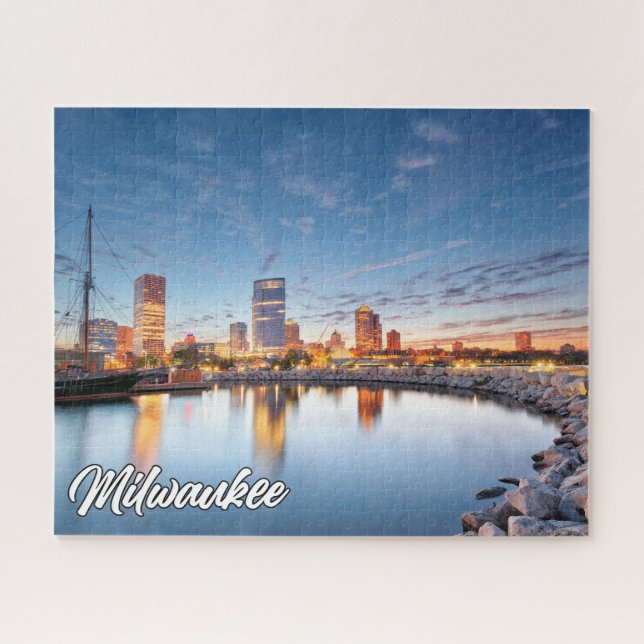 Milwaukee, Wisconsin, United States Jigsaw Puzzle (Horizontal)