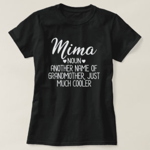 Mima Definition Funny Grandma Mother Day Gift T-Sh T-Shirt