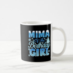 Mima Of The Birthday Girl Snowflakes Themed Matchi Coffee Mug