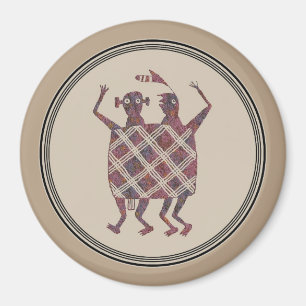 Mimbres Pottery Design Magnet