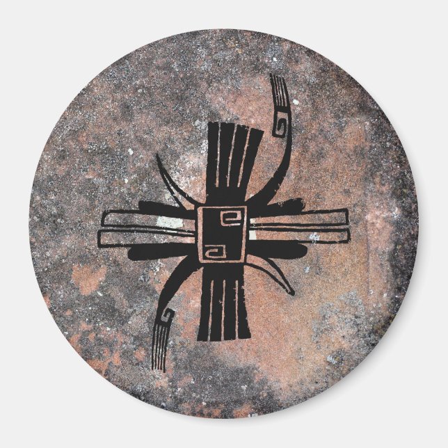 Mimbres Pottery Design Magnet (Front)
