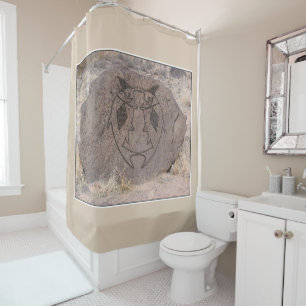 Mimbres Pottery Design Shower Curtain