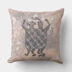 Mimbres Pottery Design "The Wedding Blanket" Cushion