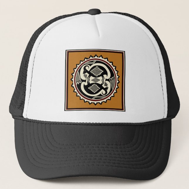 Mimbres Tribal Spirits Trucker Hat (Front)