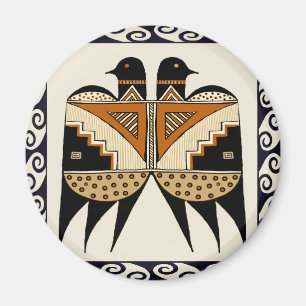 Mimbres Twin Birds Magnet