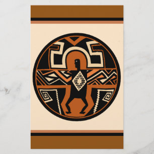 Mimbres Warrior Stationery