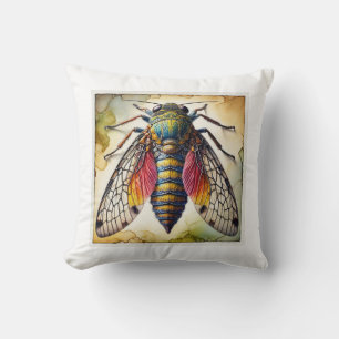 Mimeryssamena Butterfly 010924IREF209 - Watercolor Cushion