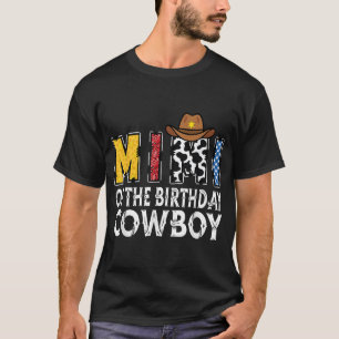 Mimi 1St Birthday Cowboy Western  T-Shirt