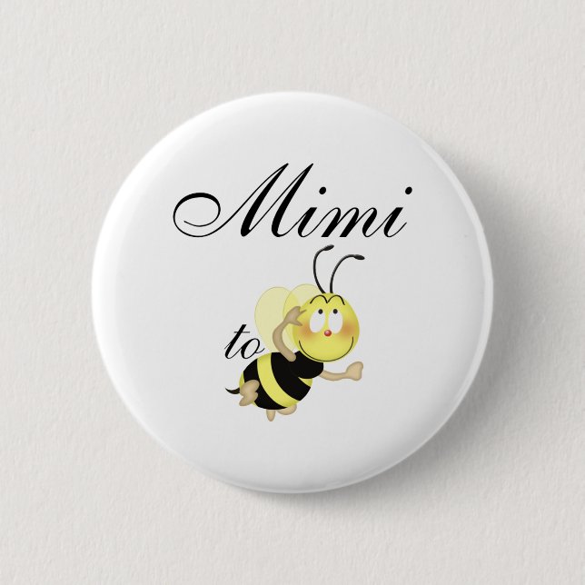 Mimi 2 be 6 cm round badge (Front)
